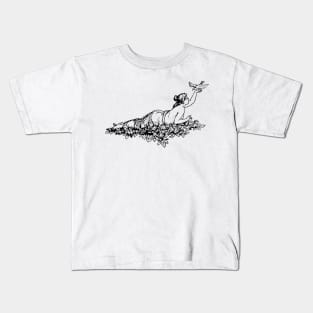 classical ancient illustration Kids T-Shirt